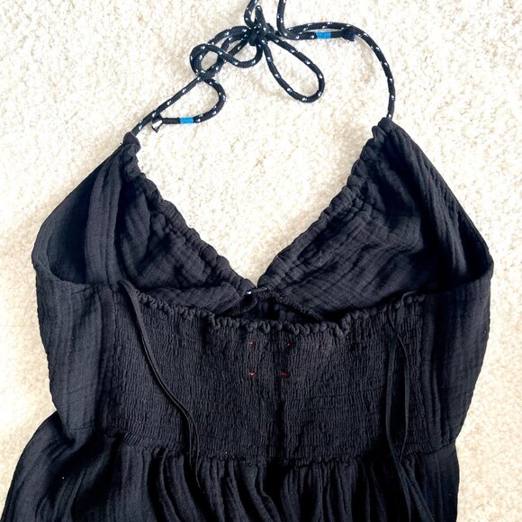 New Xirena Maggie Halter Neck Dress in Black Size Small - Picture 5 of 8